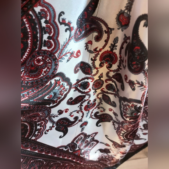 My Room silk scarf dress stunning mandala paisley print silky bohemian stunner - Picture 10 of 11